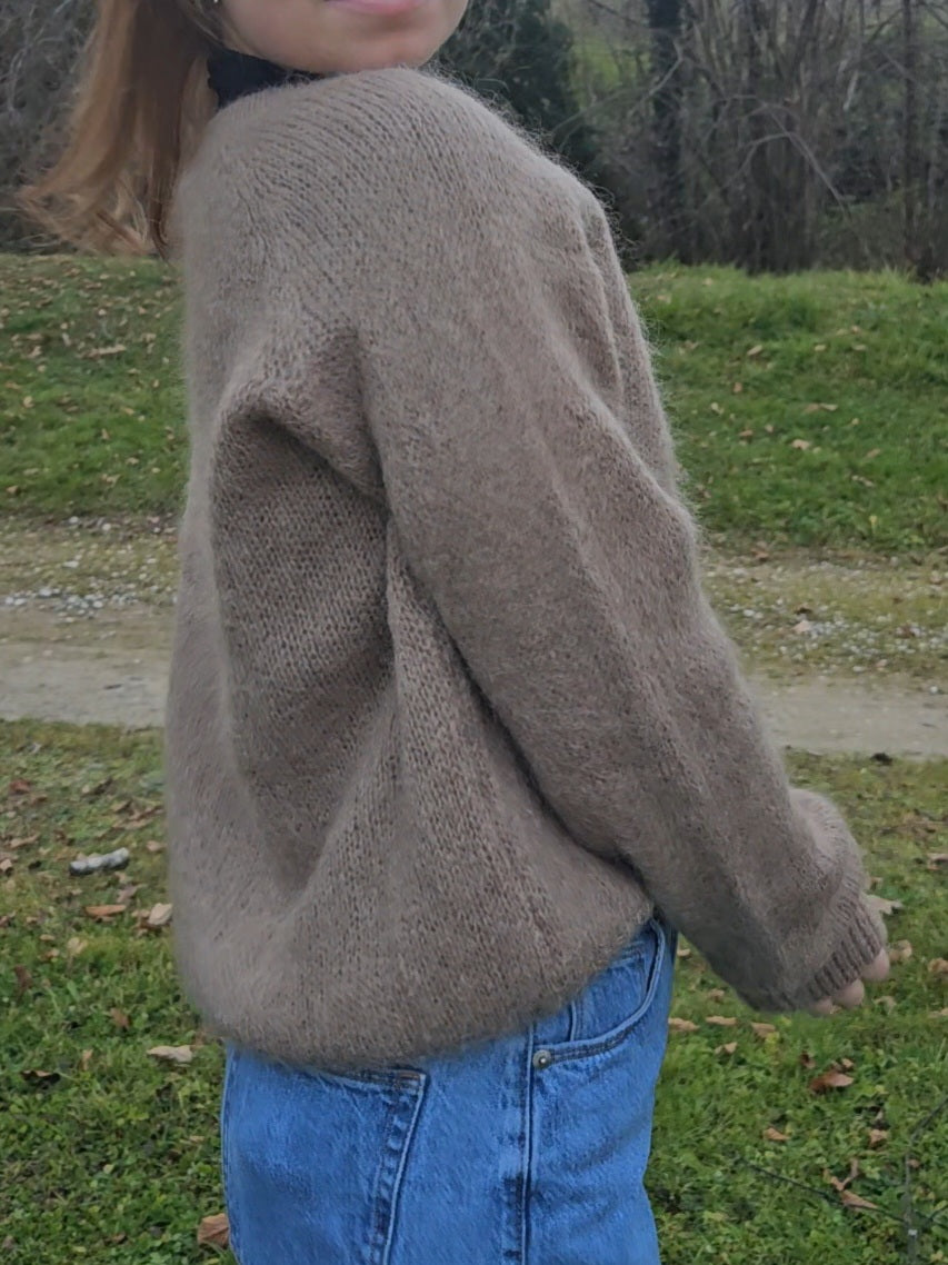 Pull en Mohair - Beige