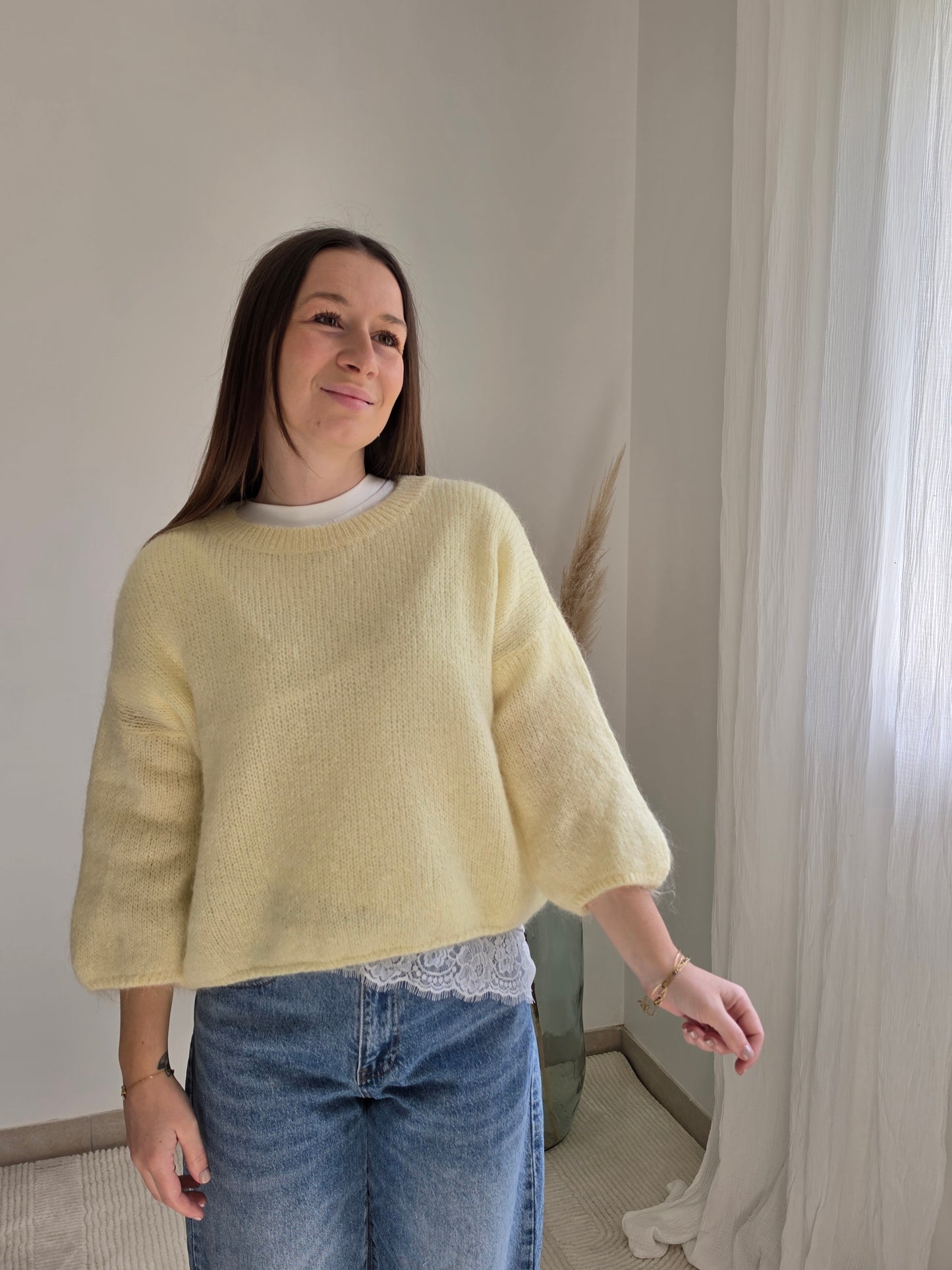 Pull jaune - Violette concept store