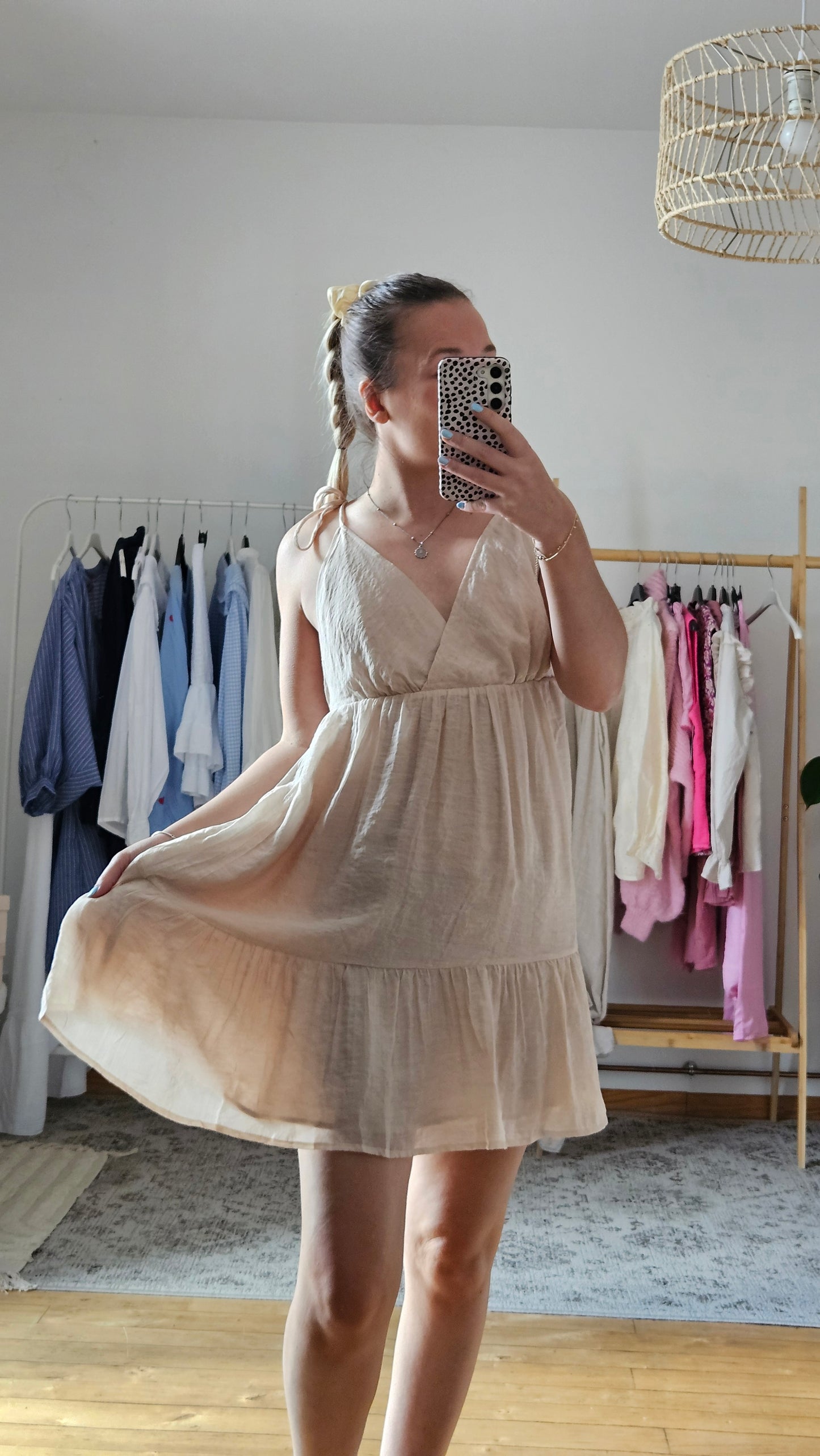 Robe beige - Violette concept store