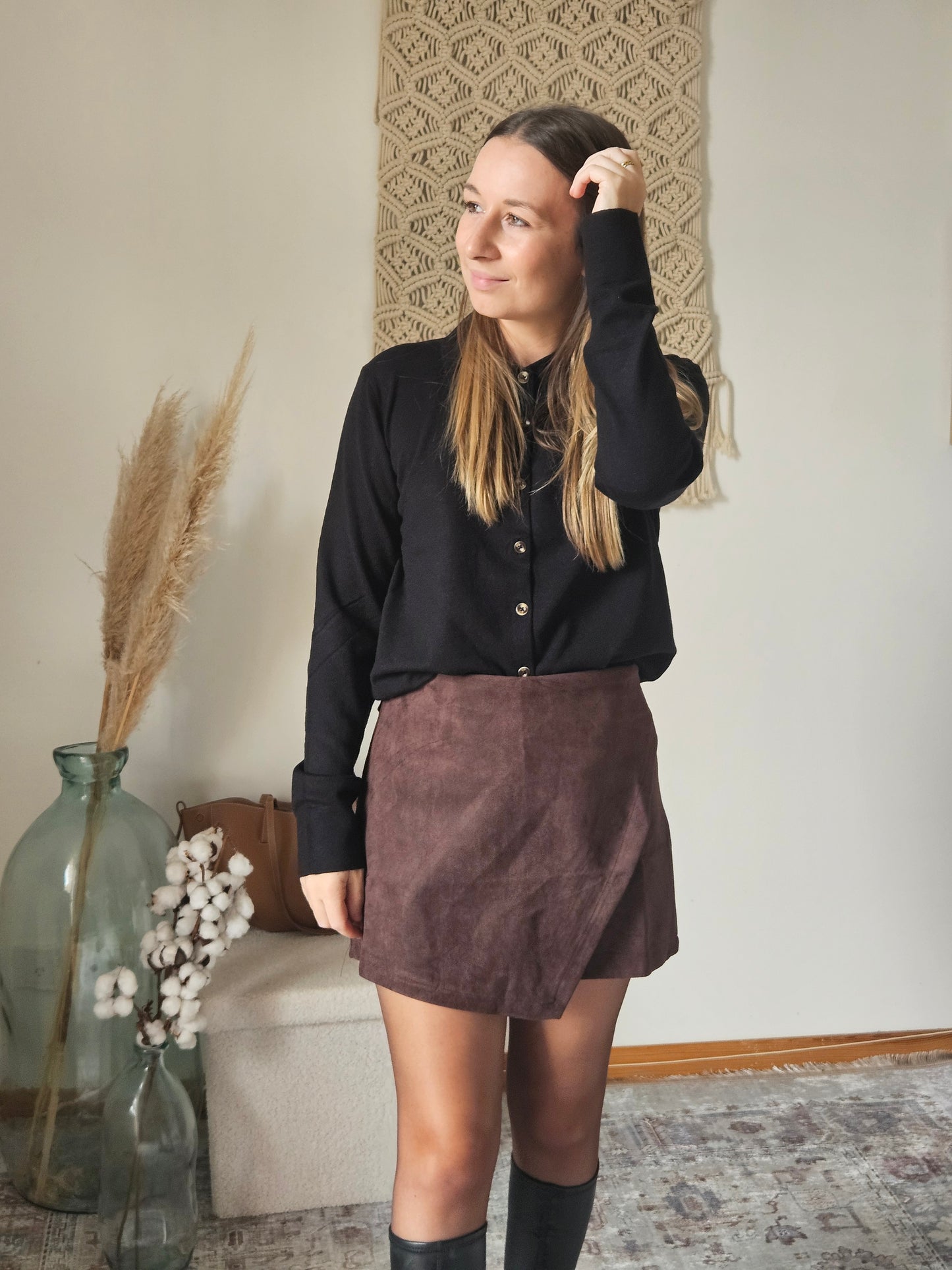 Gilet col chemise