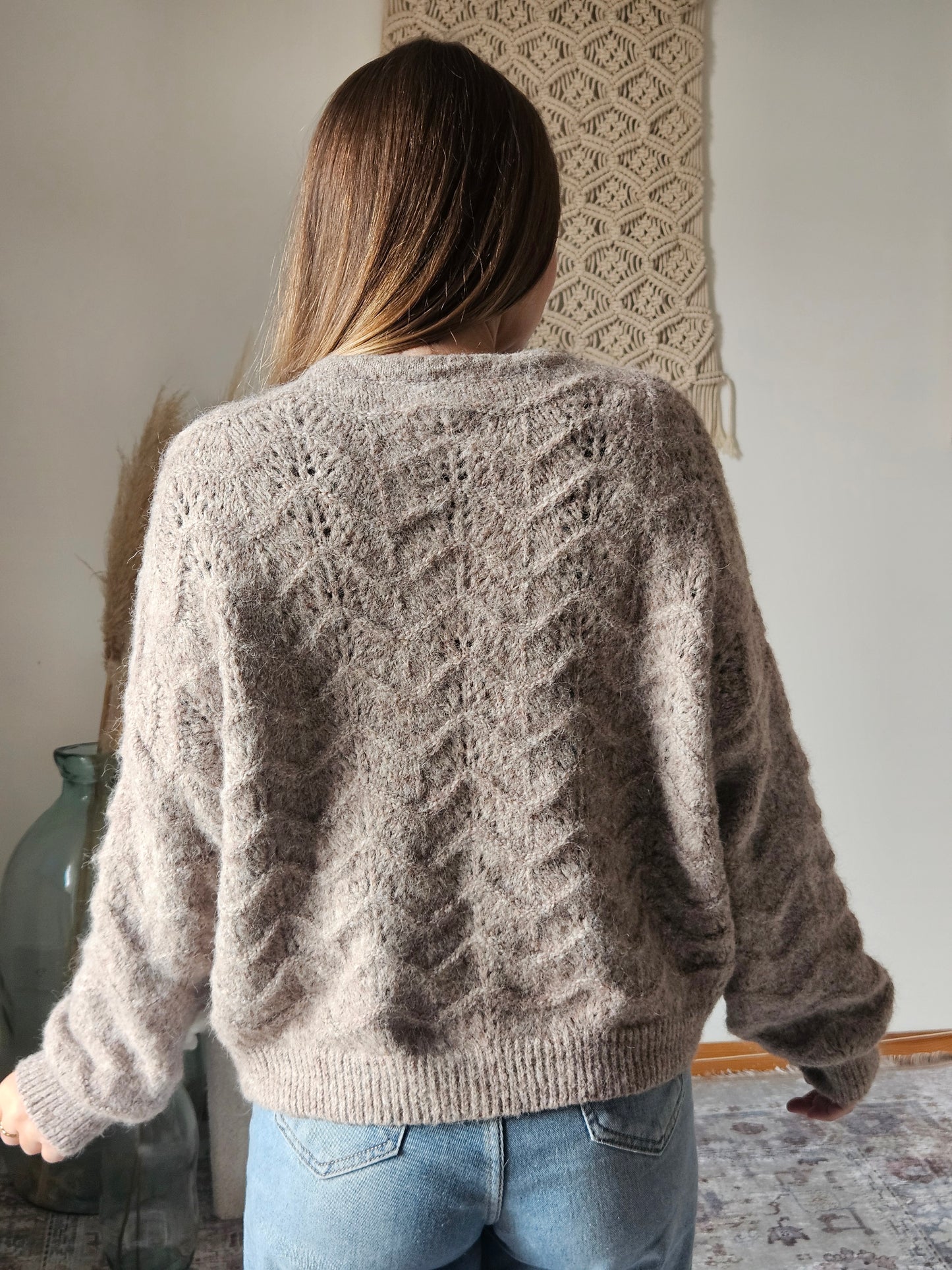 Gilet marron clair
