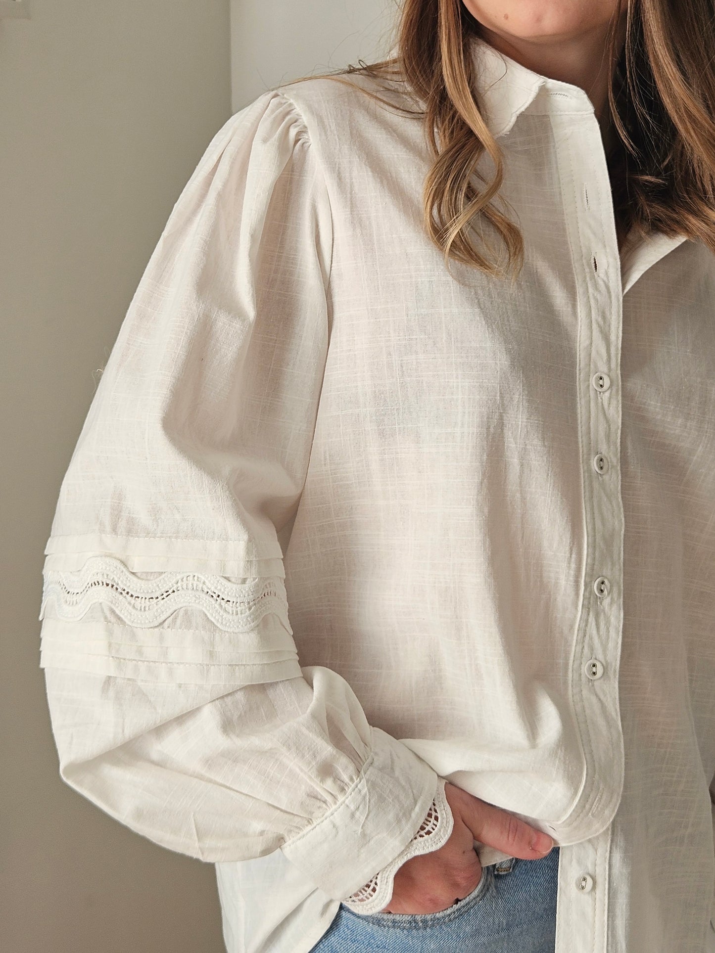 Chemise Brodée