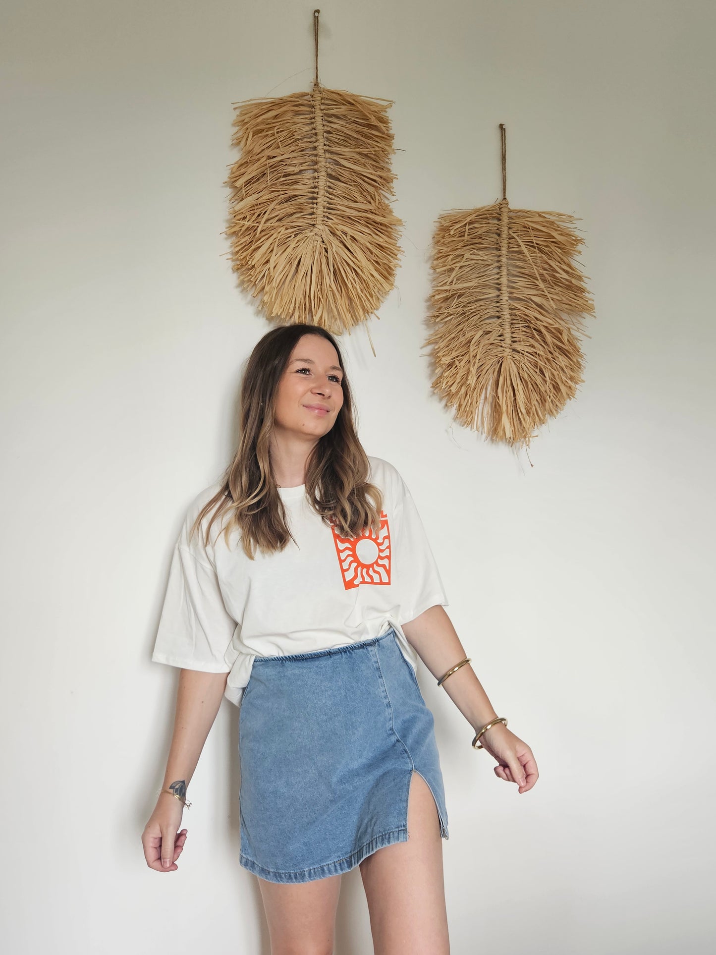 Jupe-short en jeans