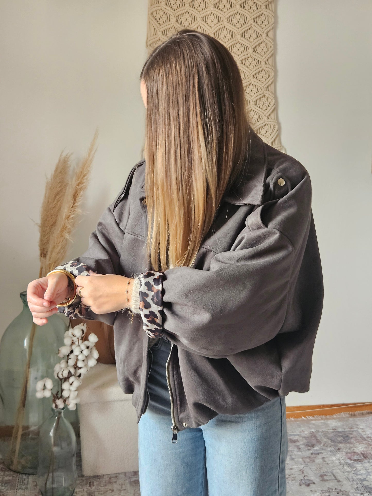 Veste kaki