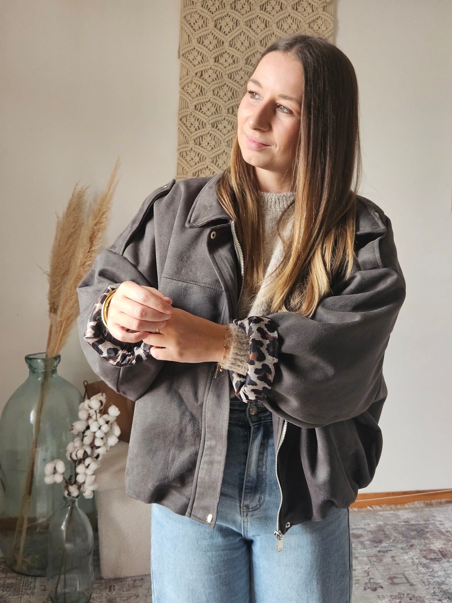 Veste kaki