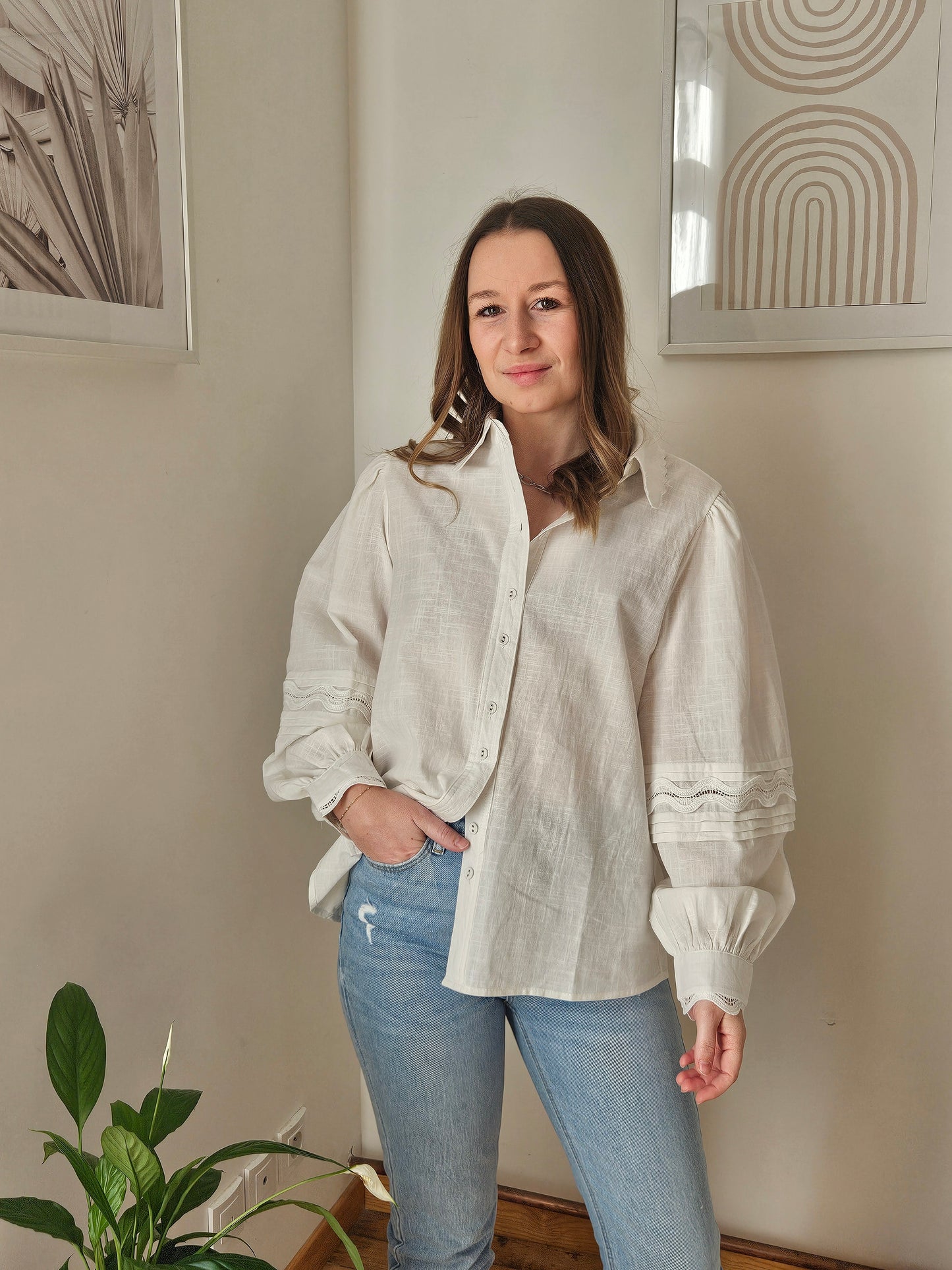 Chemise Brodée