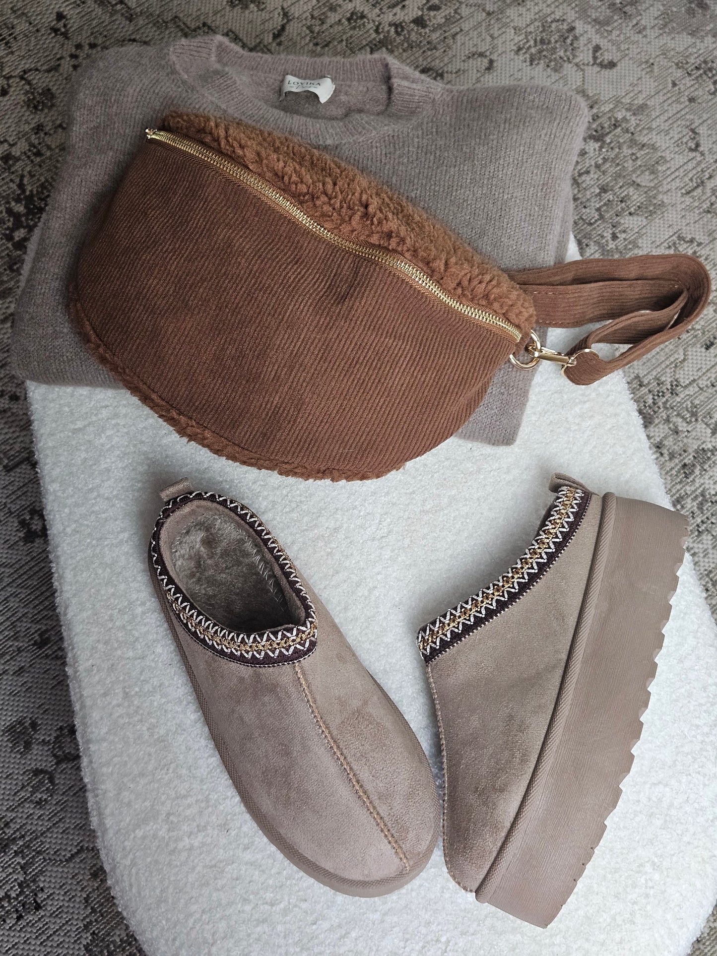 Sac chocolat - Violette concept store