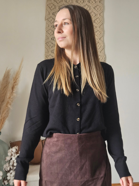 Gilet col chemise