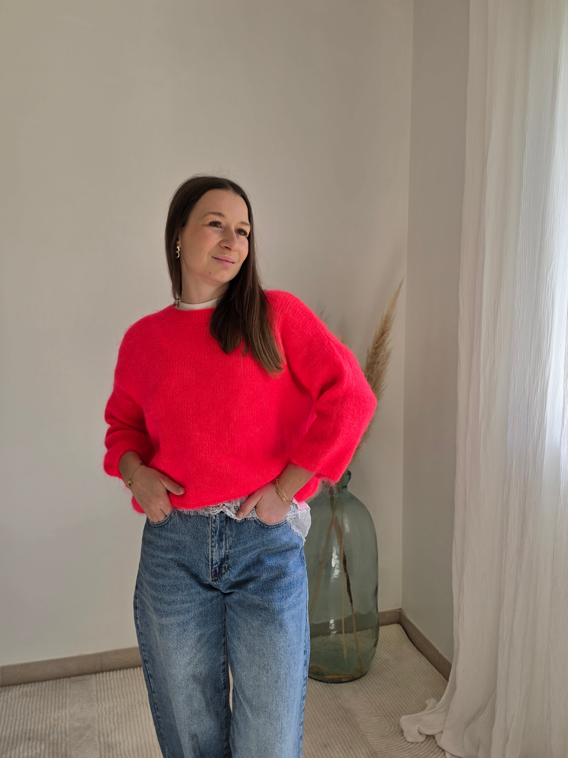 Pull corail - Violette concept store