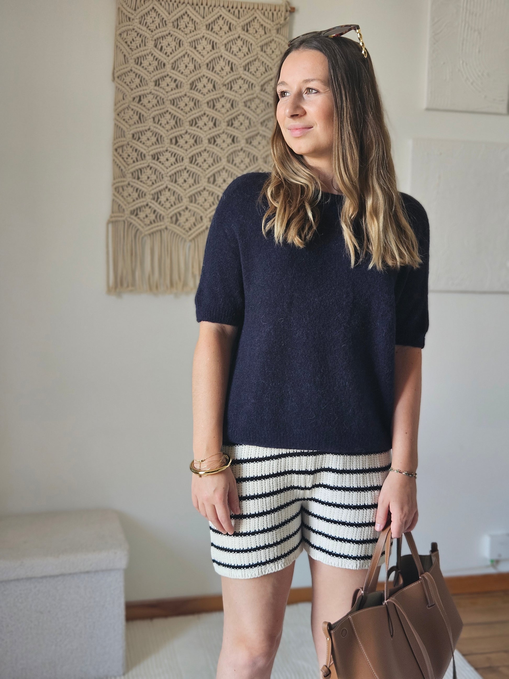 Short rayé - Violette concept store