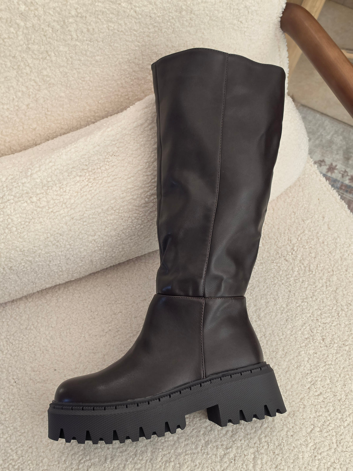 Bottes marron chocolat
