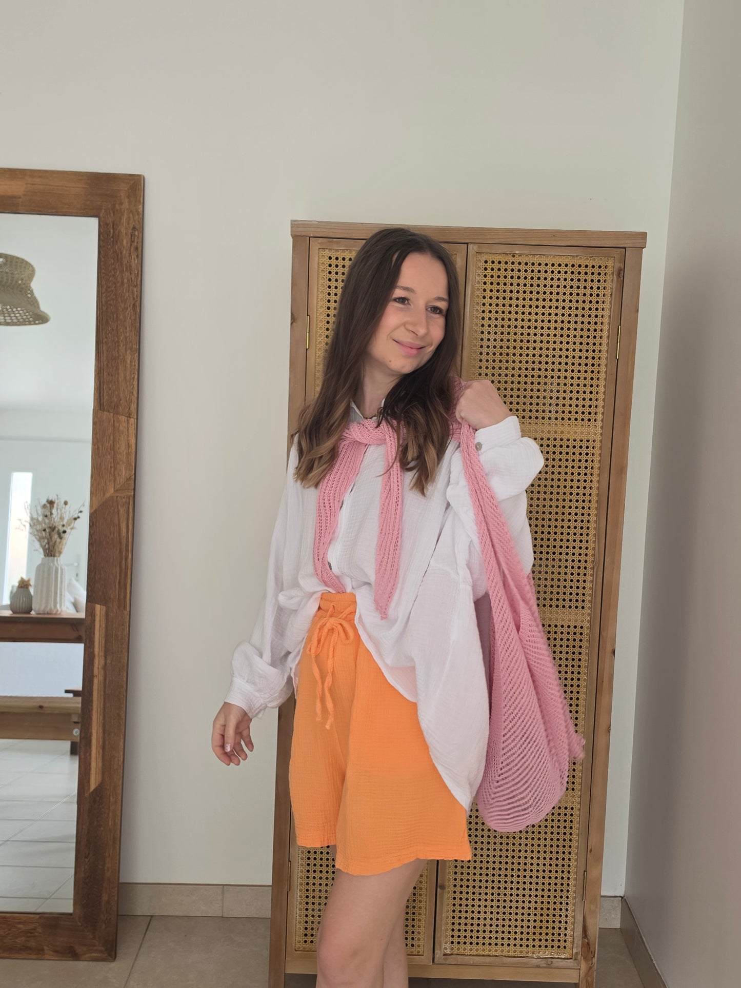 Short - Pêche 🍑 - Violette concept store