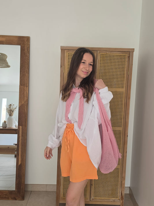 Short - Pêche 🍑 - Violette concept store