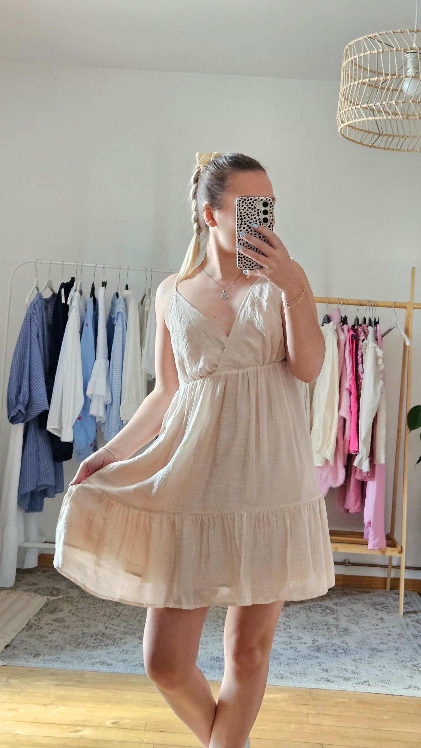 Robe beige