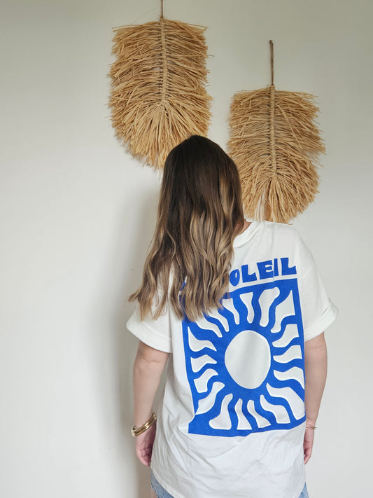 T-shirt LE SOLEIL bleu