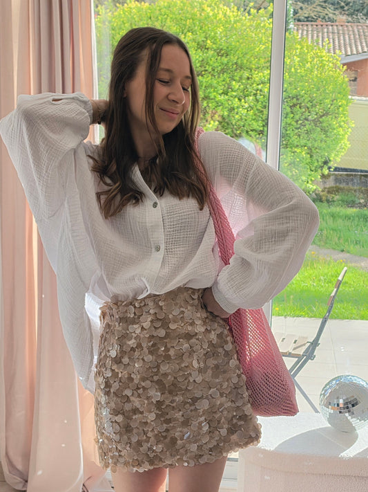 Jupe sequins - Violette concept store