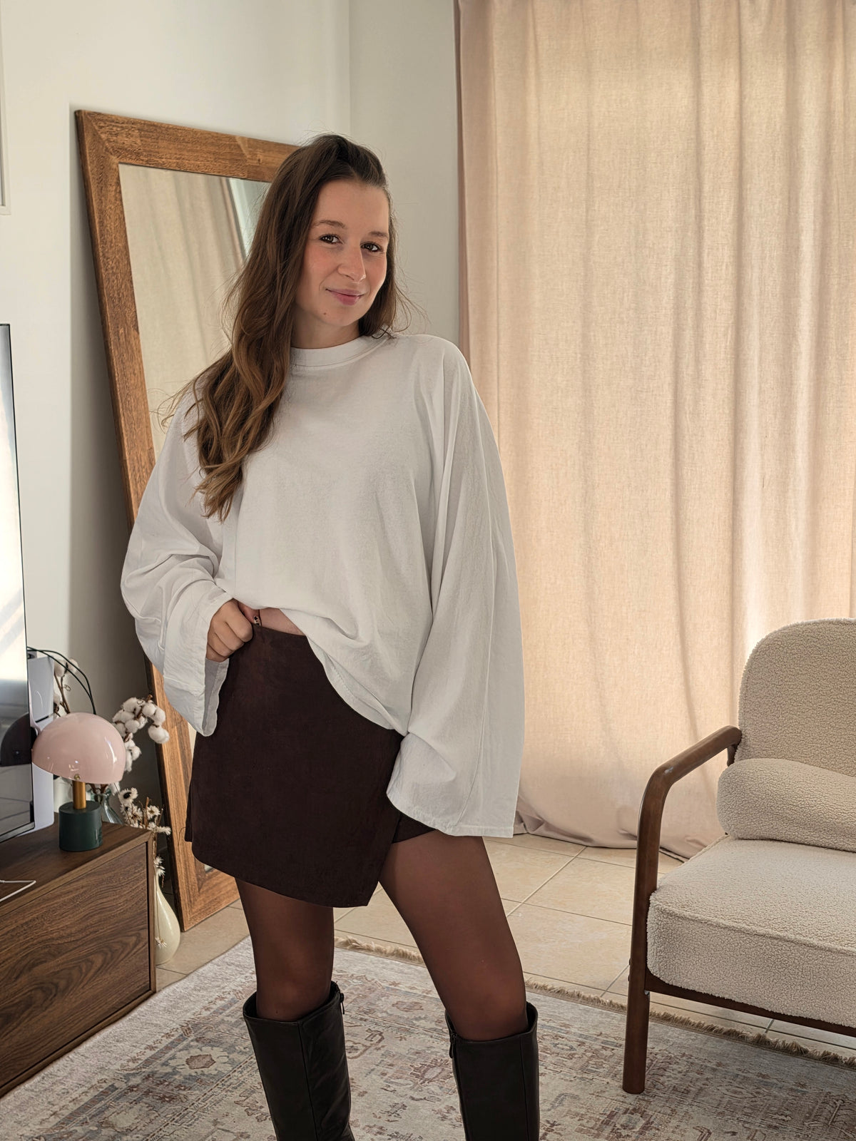 Haut basic blanc
