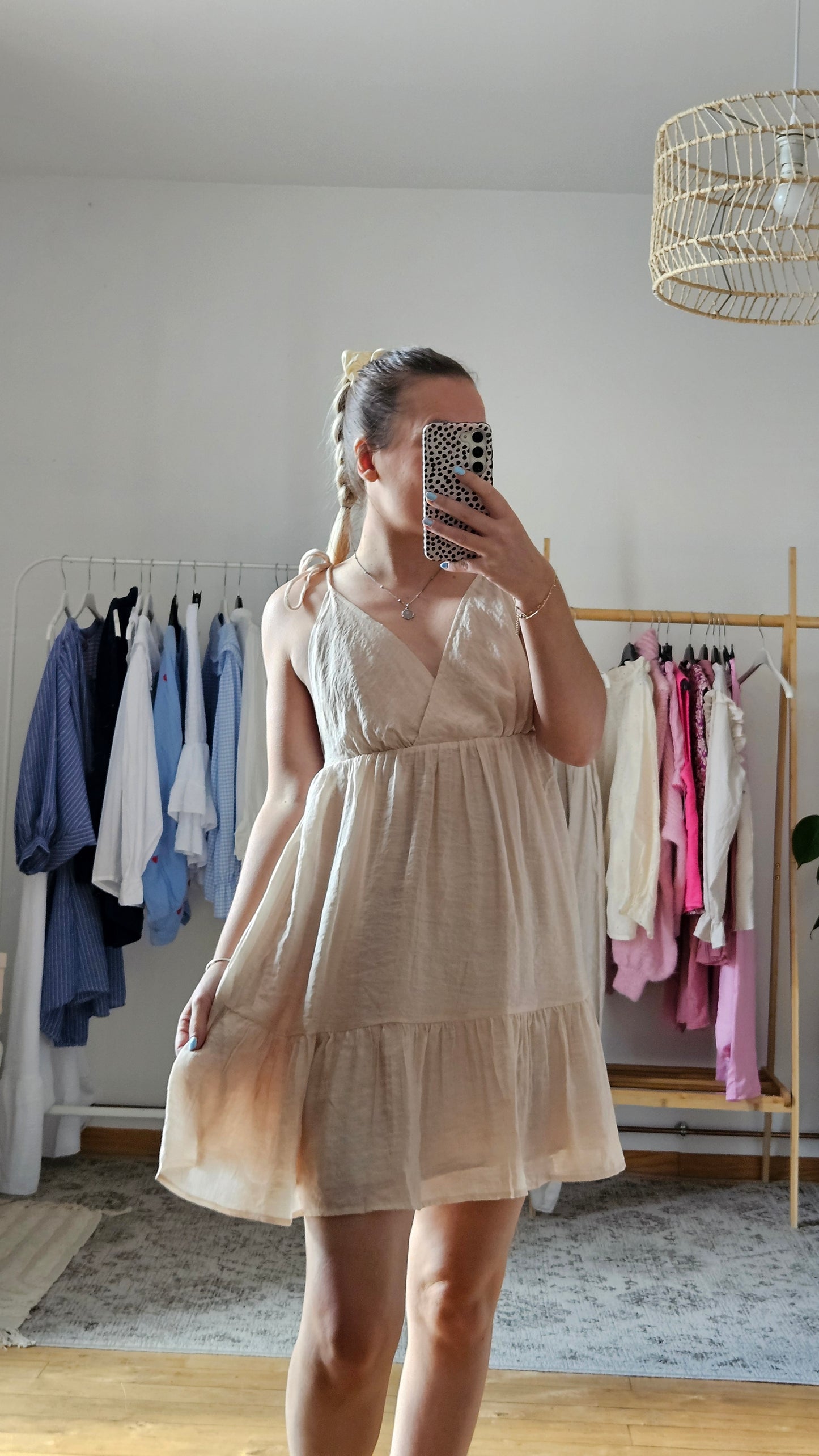 Robe beige