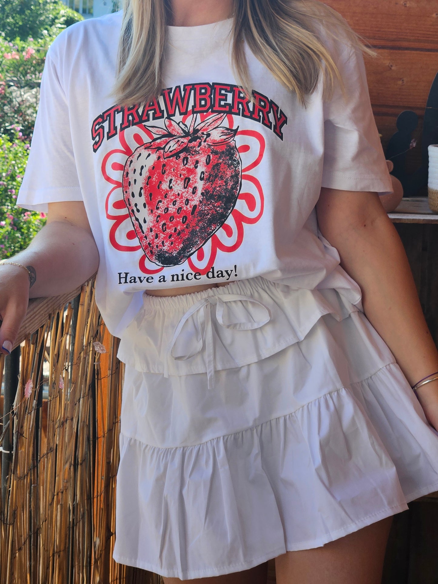 Tee-shirt fraise