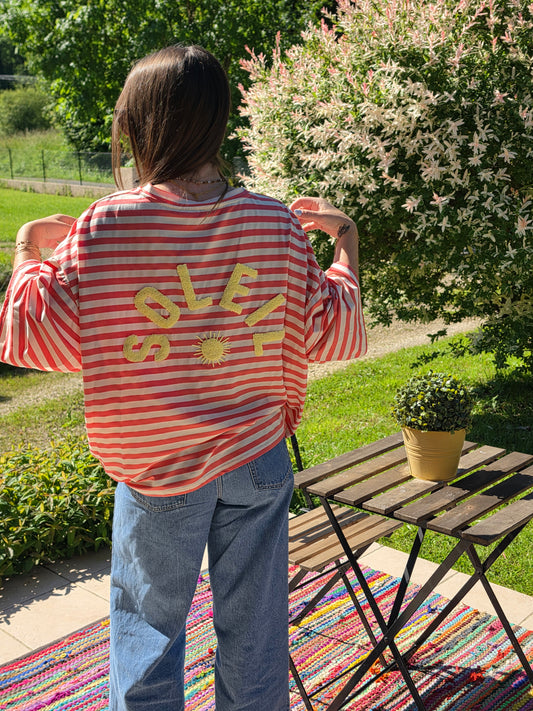 Tee-shirt Soleil - Violette concept store
