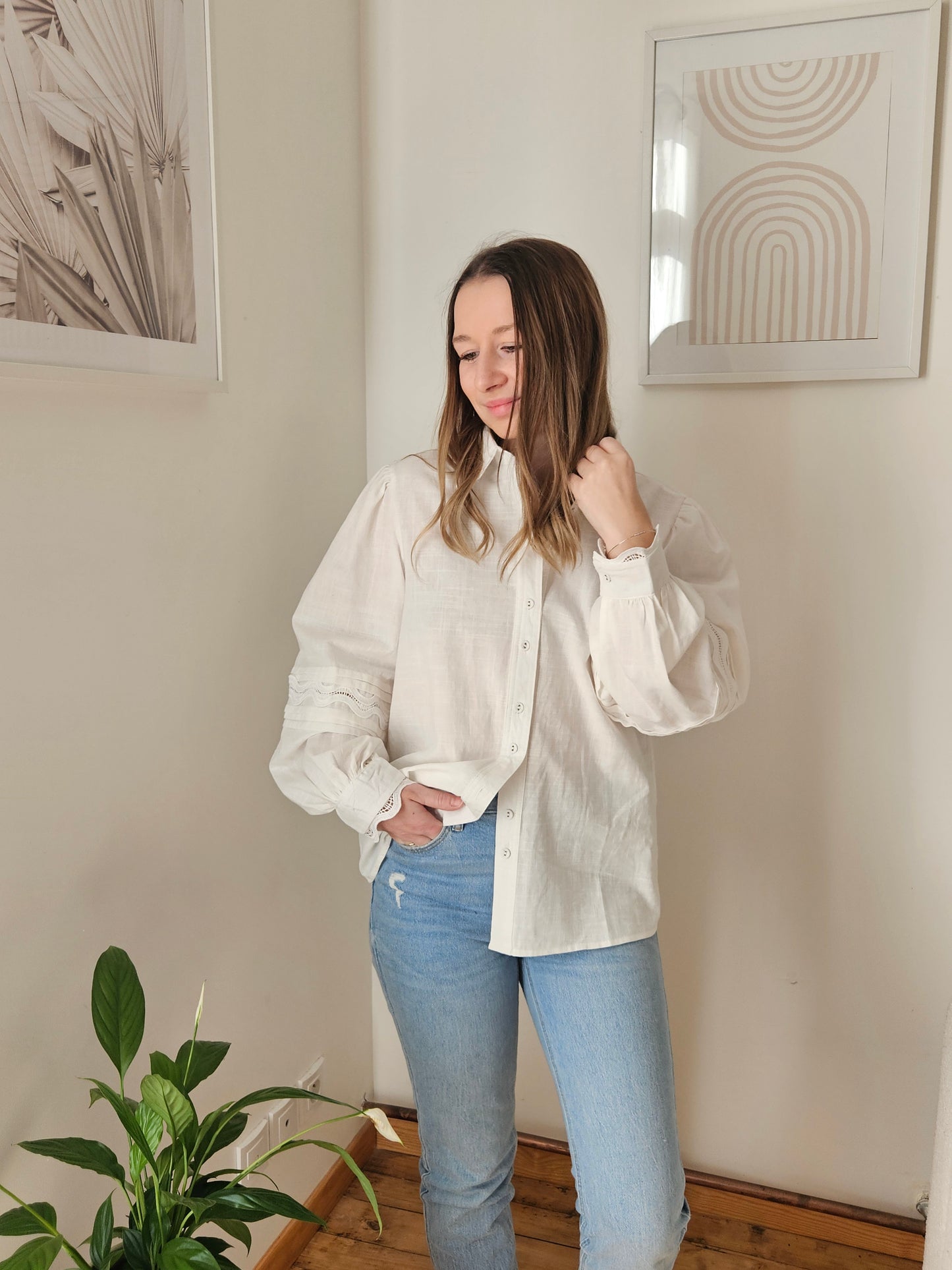 Chemise Brodée