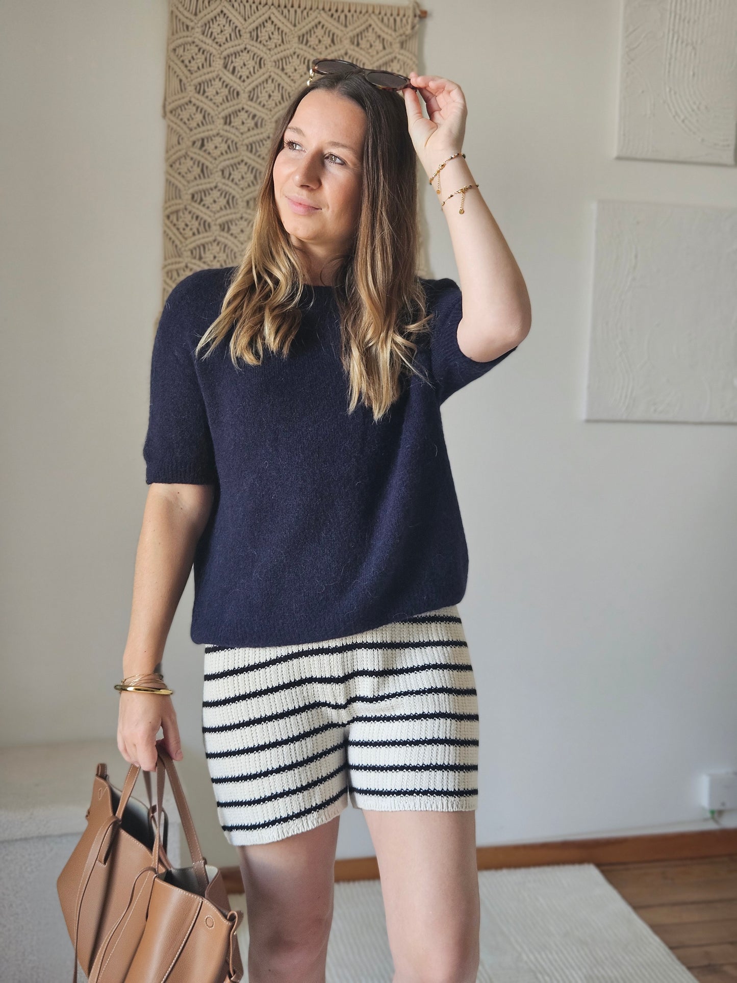 Short rayé - Violette concept store