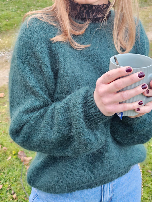 Pull en Mohair - Kaki - Violette concept store