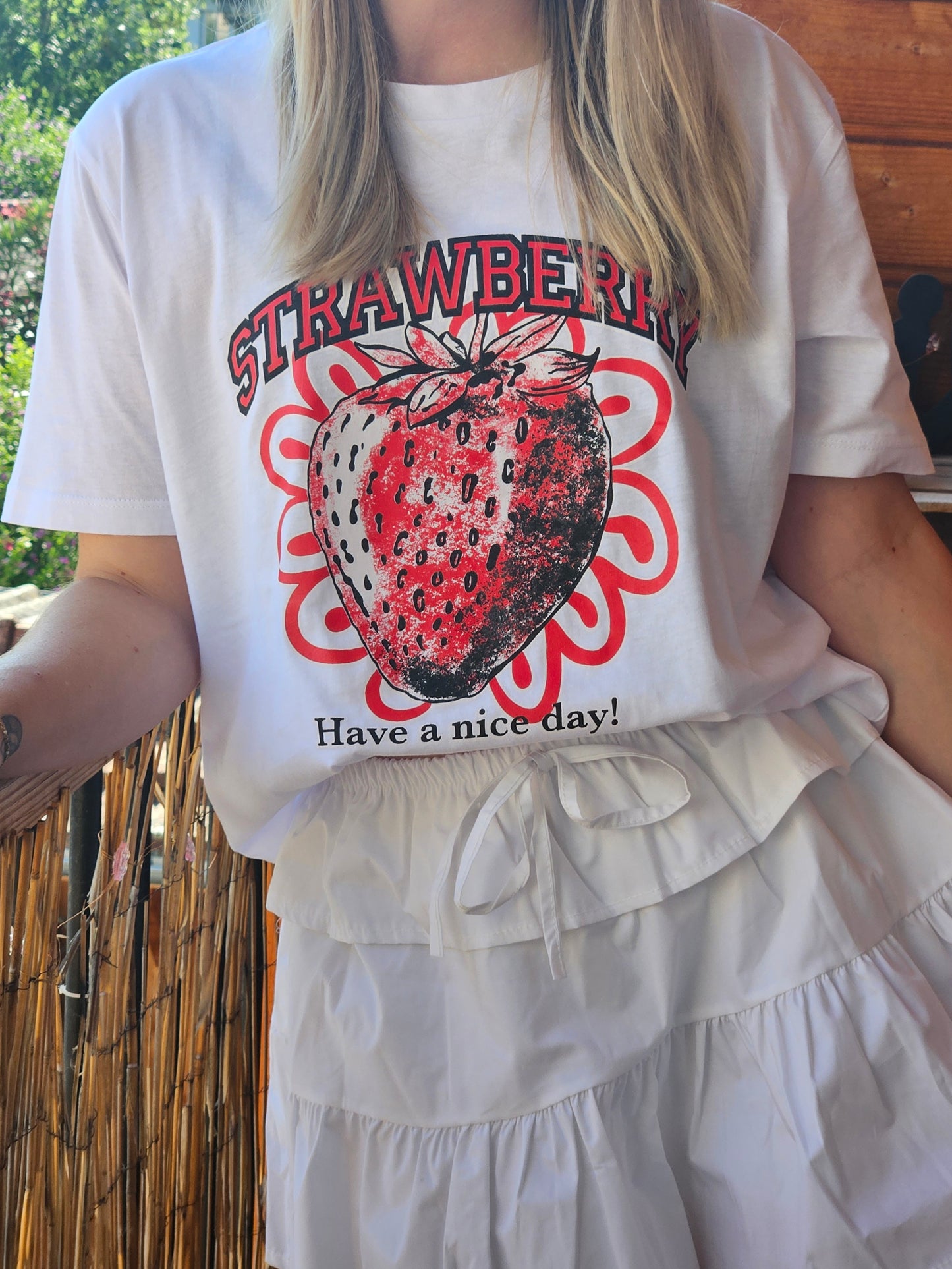 Tee-shirt fraise