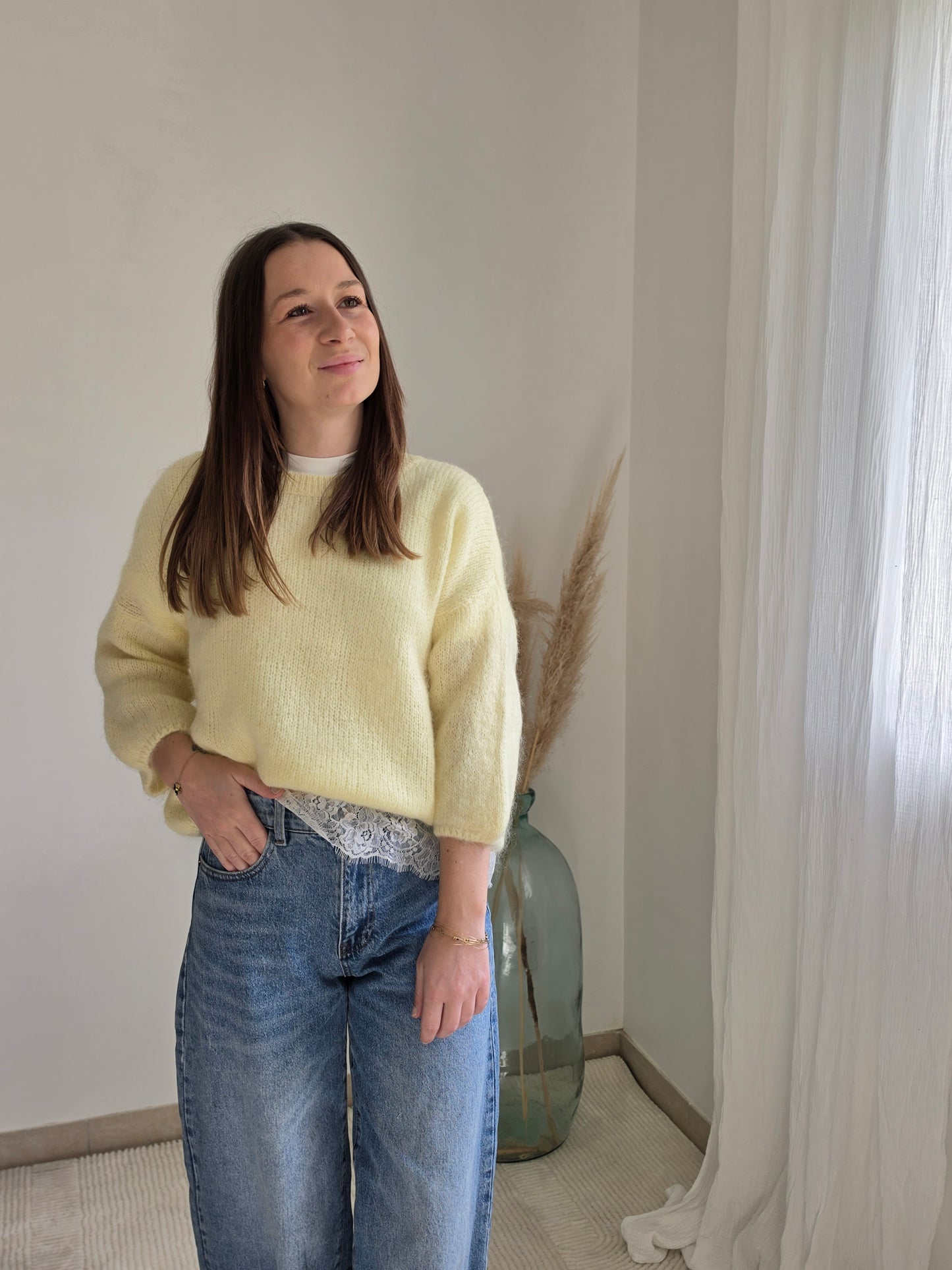 Pull jaune - Violette concept store