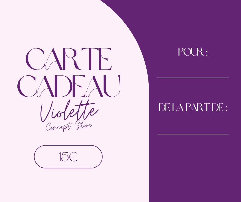 CARTE CADEAU - Violette concept store