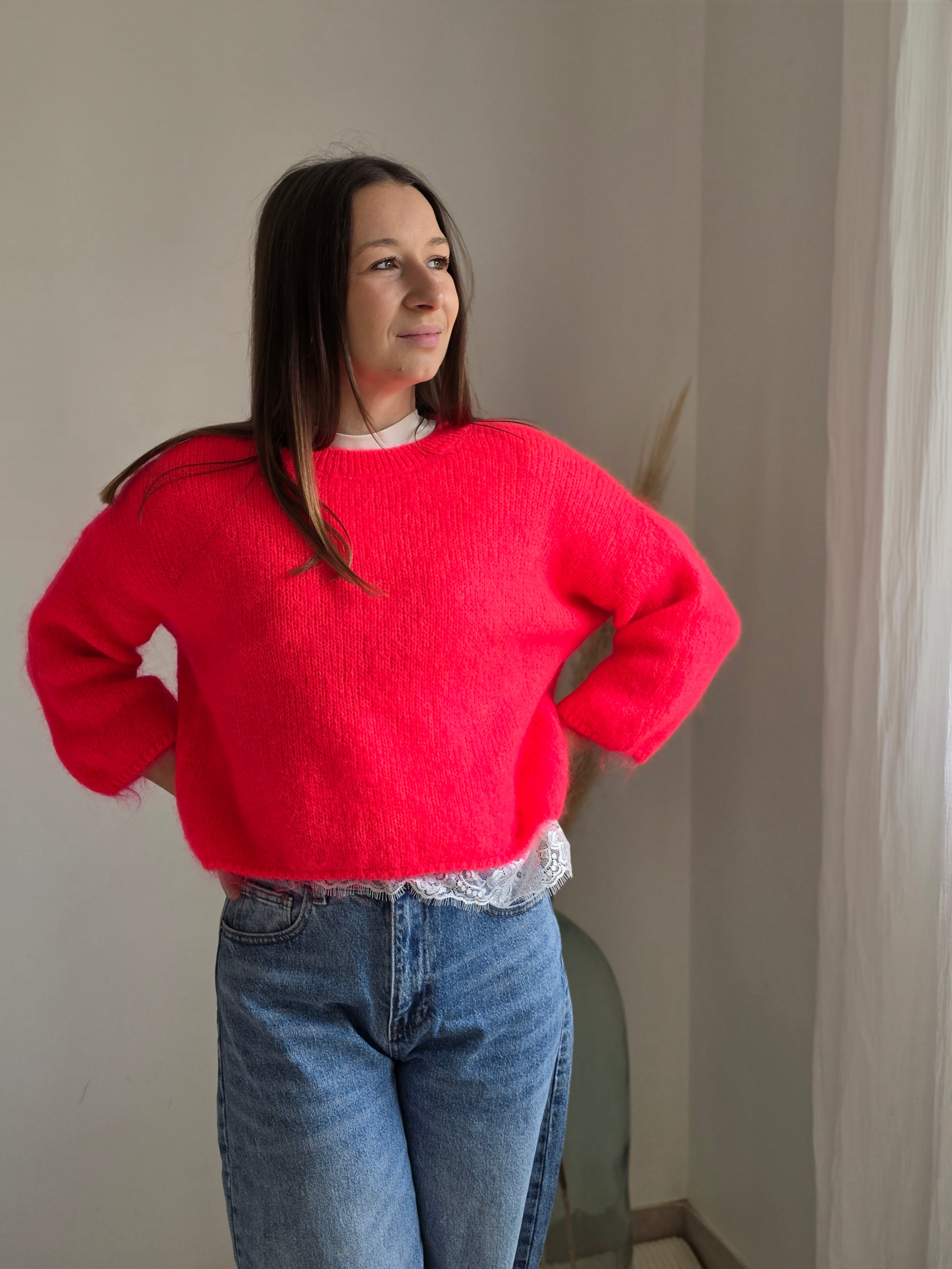 Pull corail - Violette concept store