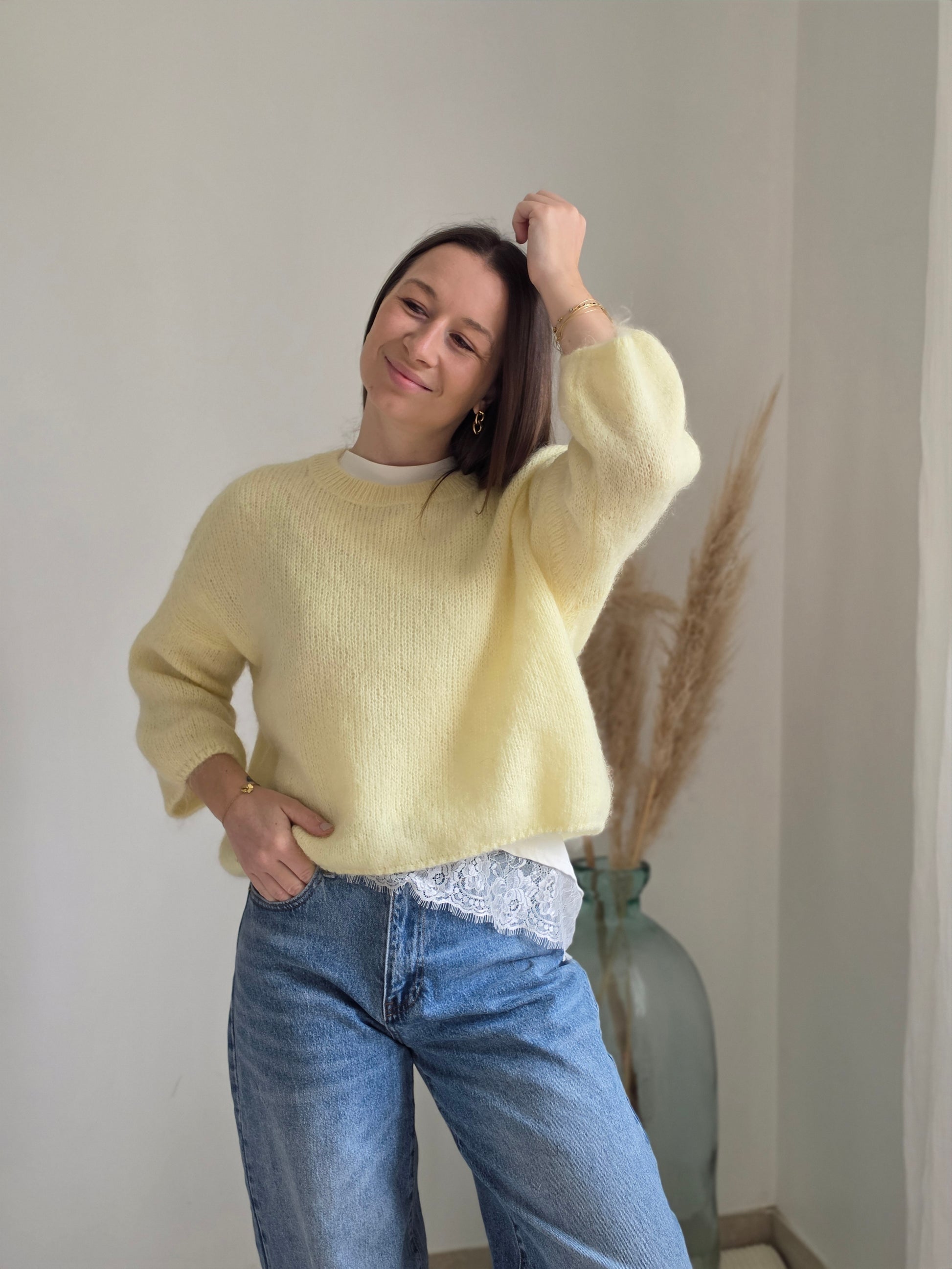 Pull jaune - Violette concept store