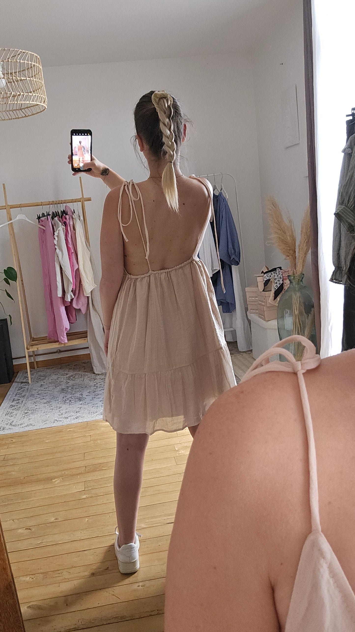 Robe beige