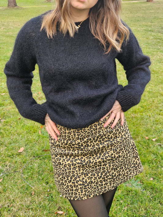 Pull en Mohair - Noir - Violette concept store