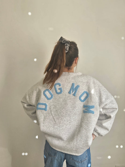 Sweat Dog Mom Bleu